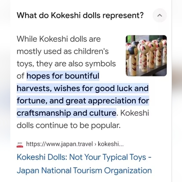 NEW Kokeshi Wooden Dolls Set of 2 Doll Mom Daughter Sister Matching Kimono Japan - Picture 4 of 10